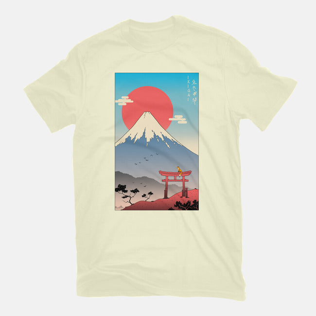 Ikigai In Mt. Fuji-mens premium tee-vp021