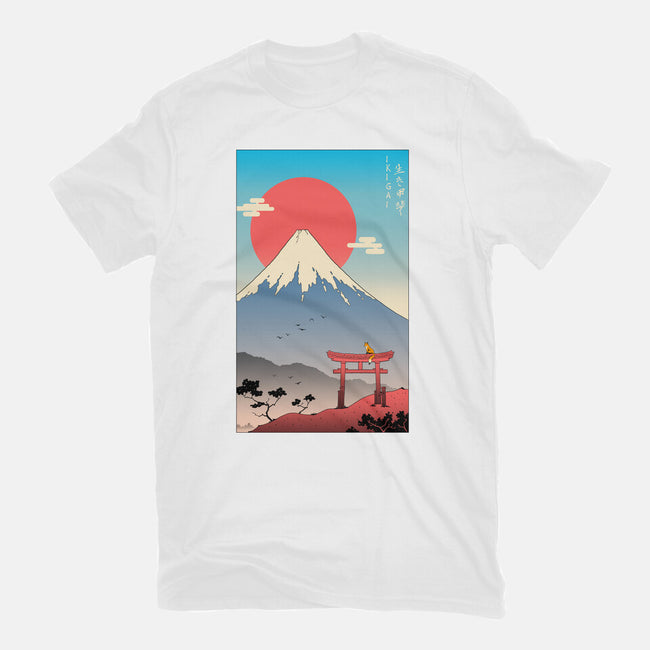 Ikigai In Mt. Fuji-unisex basic tee-vp021