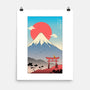 Ikigai In Mt. Fuji-none matte poster-vp021