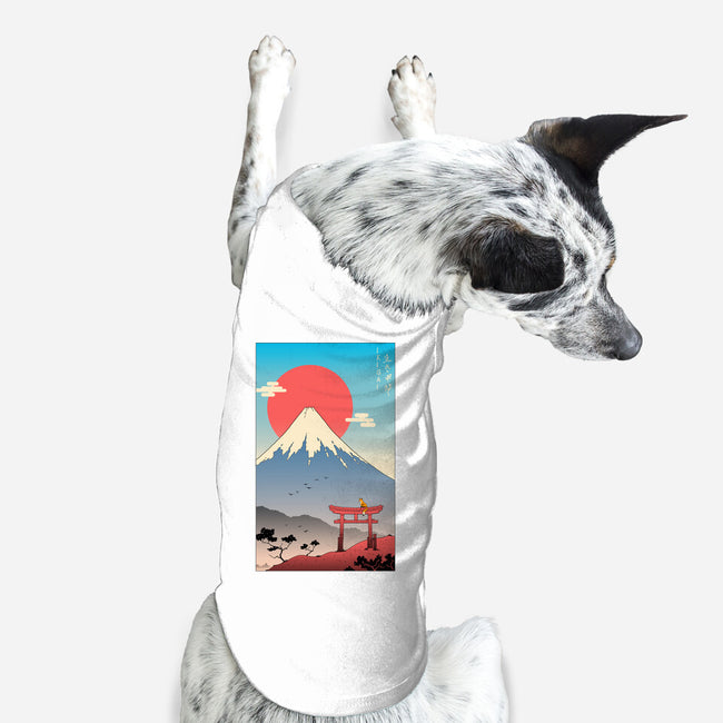 Ikigai In Mt. Fuji-dog basic pet tank-vp021