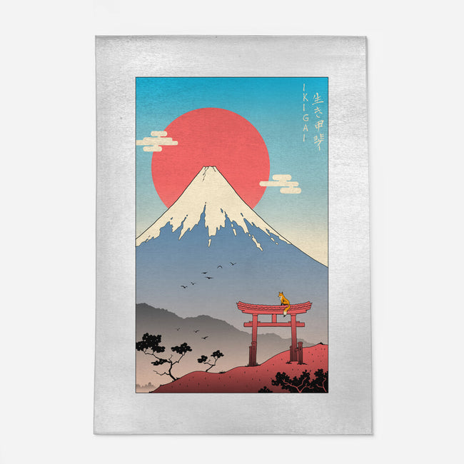 Ikigai In Mt. Fuji-none indoor rug-vp021