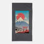 Ikigai In Mt. Fuji-none beach towel-vp021