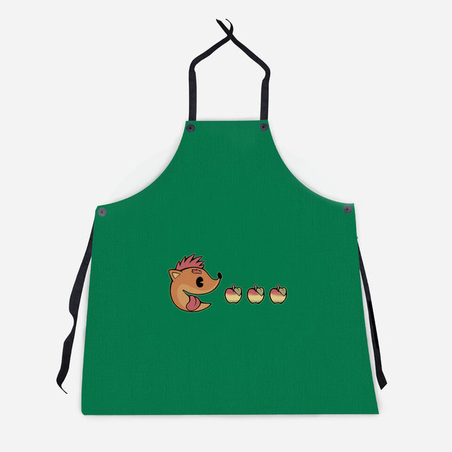 Pac Bandicoot-unisex kitchen apron-xMorfina