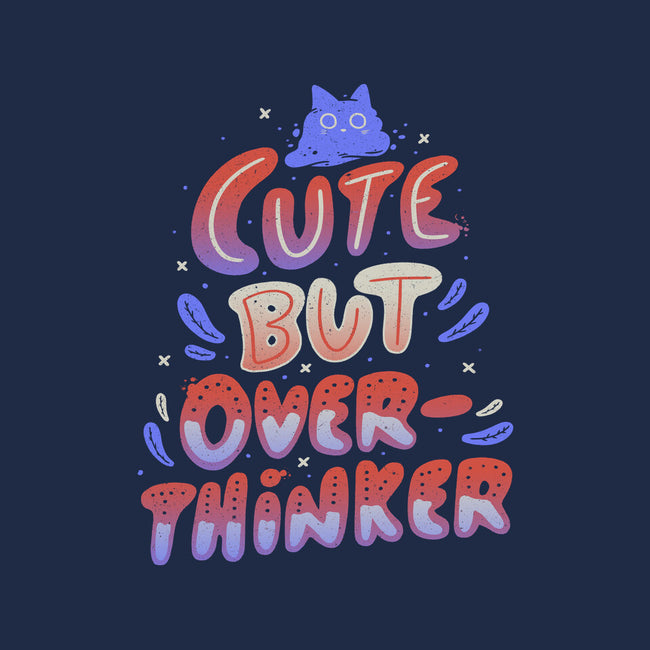 Cute But Overthinker-none beach towel-tobefonseca