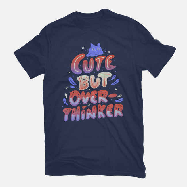 Cute But Overthinker-womens basic tee-tobefonseca