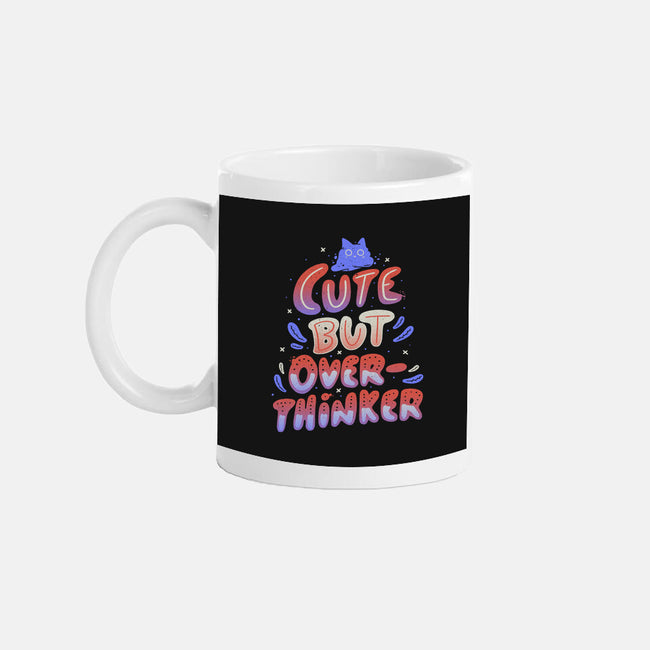 Cute But Overthinker-none glossy mug-tobefonseca