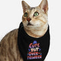 Cute But Overthinker-cat bandana pet collar-tobefonseca