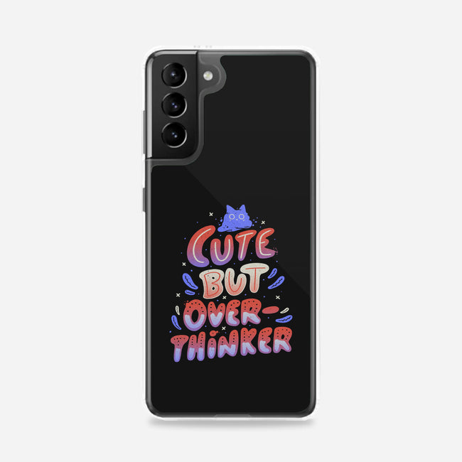 Cute But Overthinker-samsung snap phone case-tobefonseca