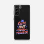 Cute But Overthinker-samsung snap phone case-tobefonseca
