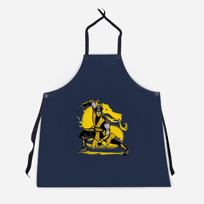 Legend Of Ninja-unisex kitchen apron-summerdsgn