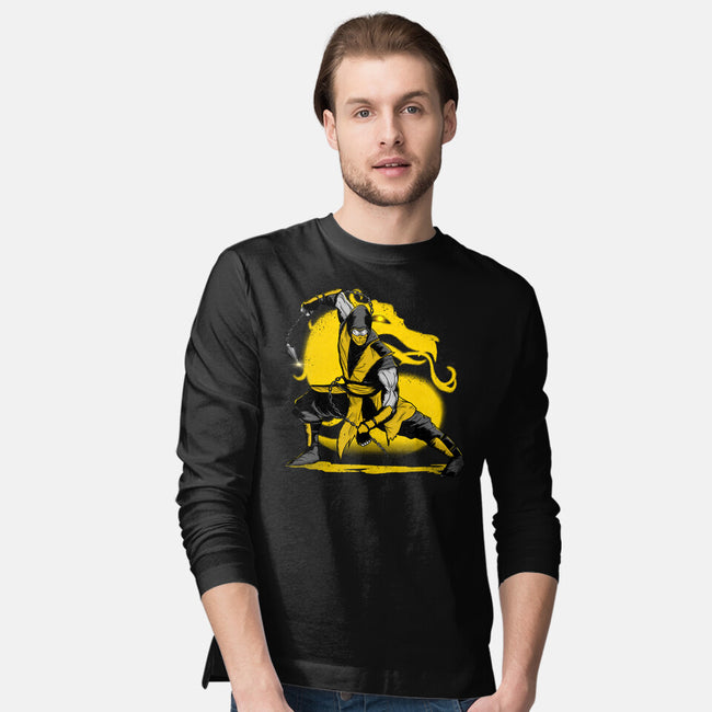 Legend Of Ninja-mens long sleeved tee-summerdsgn