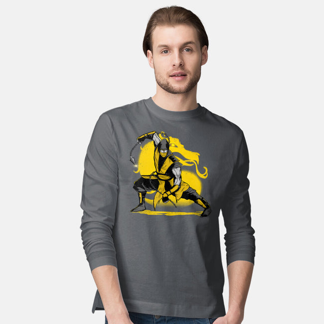 Legend Of Ninja-mens long sleeved tee-summerdsgn