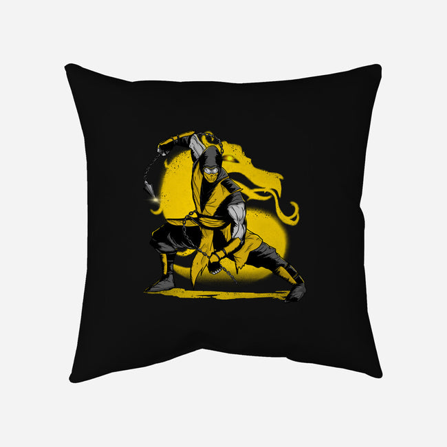 Legend Of Ninja-none removable cover w insert throw pillow-summerdsgn