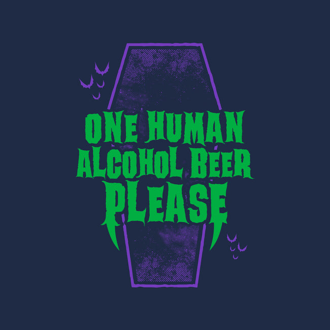 One Human Beer-womens fitted tee-Nemons