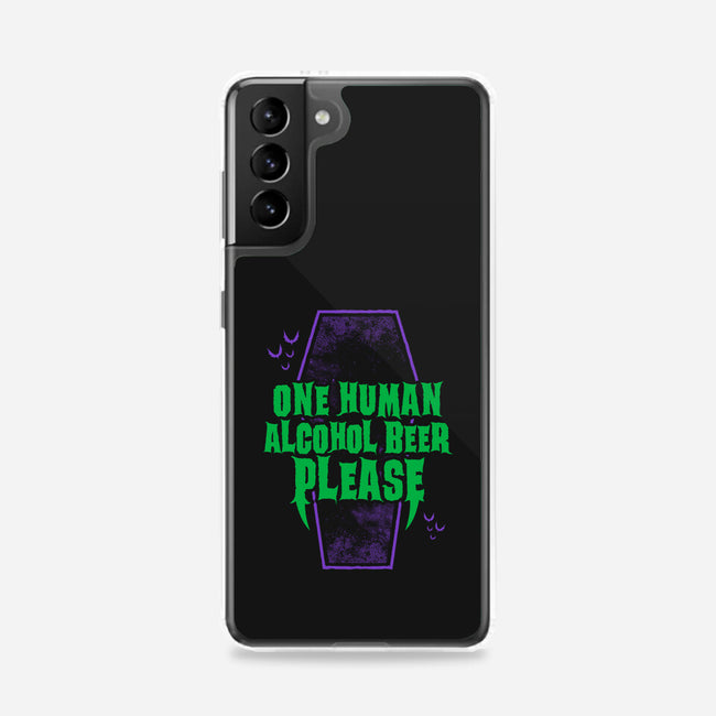 One Human Beer-samsung snap phone case-Nemons