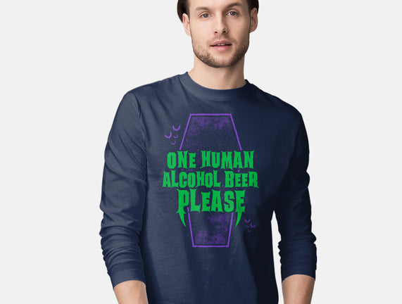 One Human Beer