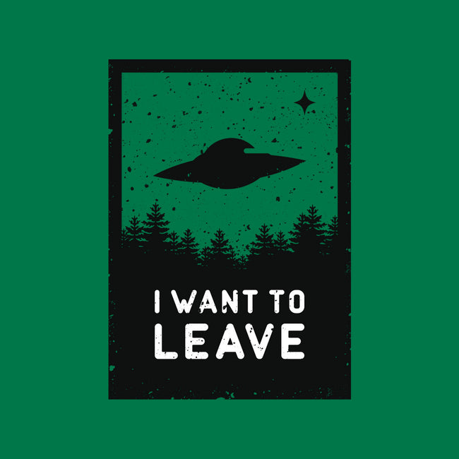 I Want To Leave-mens long sleeved tee-BadBox