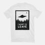 I Want To Leave-youth basic tee-BadBox