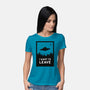 I Want To Leave-womens basic tee-BadBox