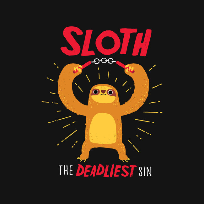 The Deadliest Sin-none polyester shower curtain-DinoMike
