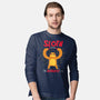 The Deadliest Sin-mens long sleeved tee-DinoMike