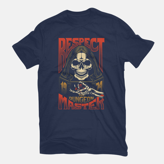 Respect The Dungeon Master-womens fitted tee-Azafran