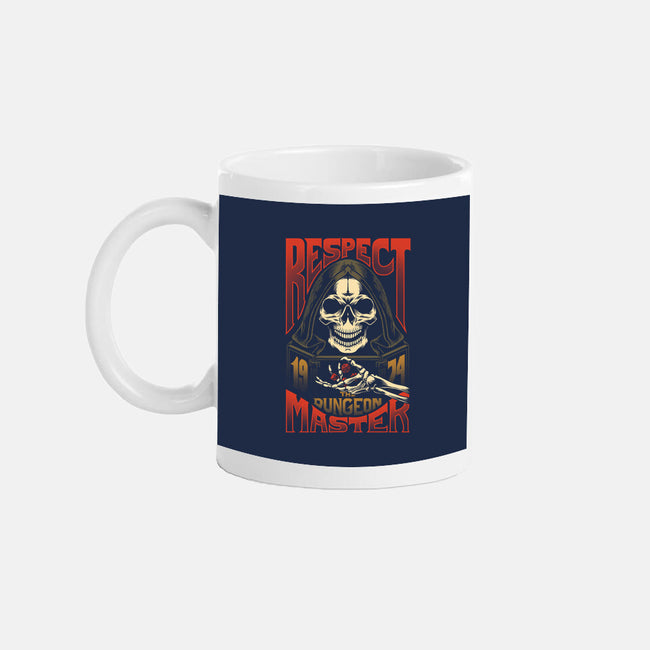 Respect The Dungeon Master-none glossy mug-Azafran