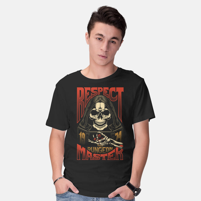 Respect The Dungeon Master-mens basic tee-Azafran