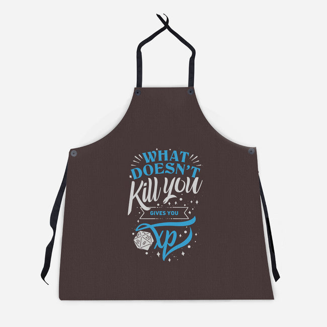 What Doesn't Kill You-unisex kitchen apron-ShirtGoblin