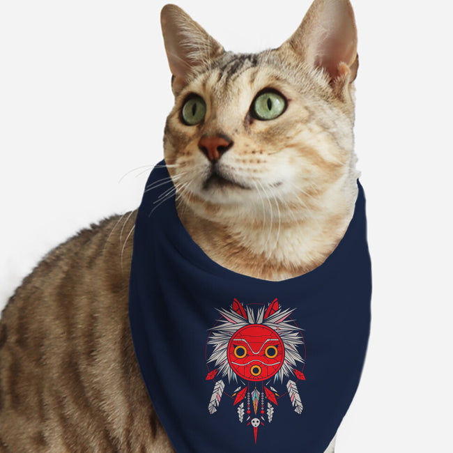 Warrior Princess-cat bandana pet collar-BadBox