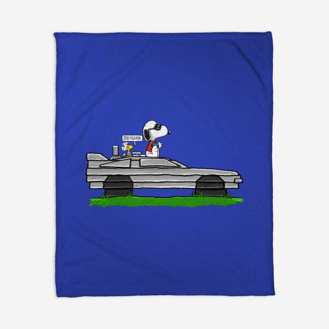 Going Back In Time-none fleece blanket-SubBass49