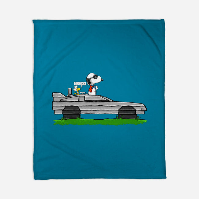 Going Back In Time-none fleece blanket-SubBass49