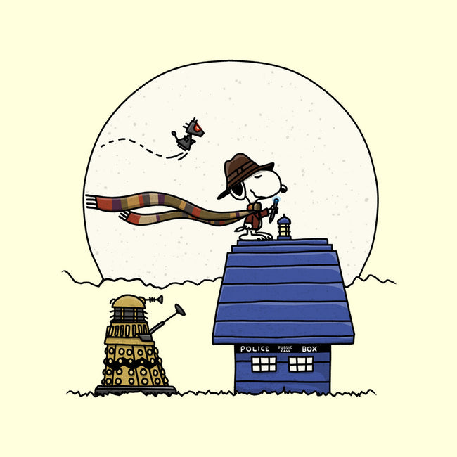 Doctor Snoop-none non-removable cover w insert throw pillow-zachterrelldraws