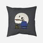 Doctor Snoop-none non-removable cover w insert throw pillow-zachterrelldraws