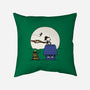 Doctor Snoop-none non-removable cover w insert throw pillow-zachterrelldraws
