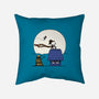 Doctor Snoop-none non-removable cover w insert throw pillow-zachterrelldraws