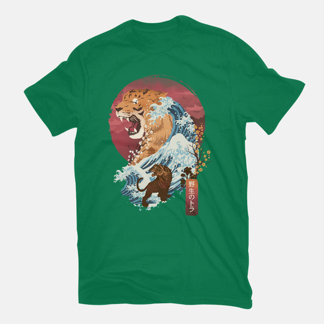 Traditional Landscape-womens basic tee-dandingeroz