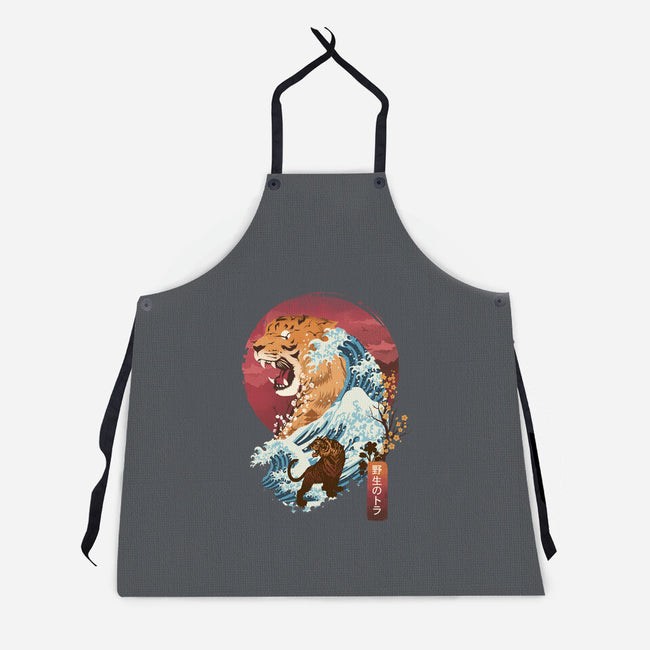 Traditional Landscape-unisex kitchen apron-dandingeroz