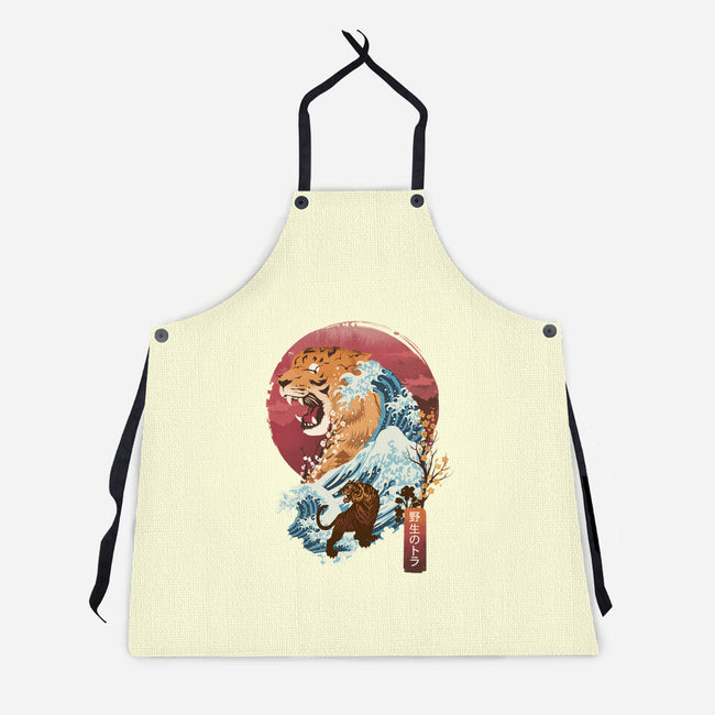 Traditional Landscape-unisex kitchen apron-dandingeroz