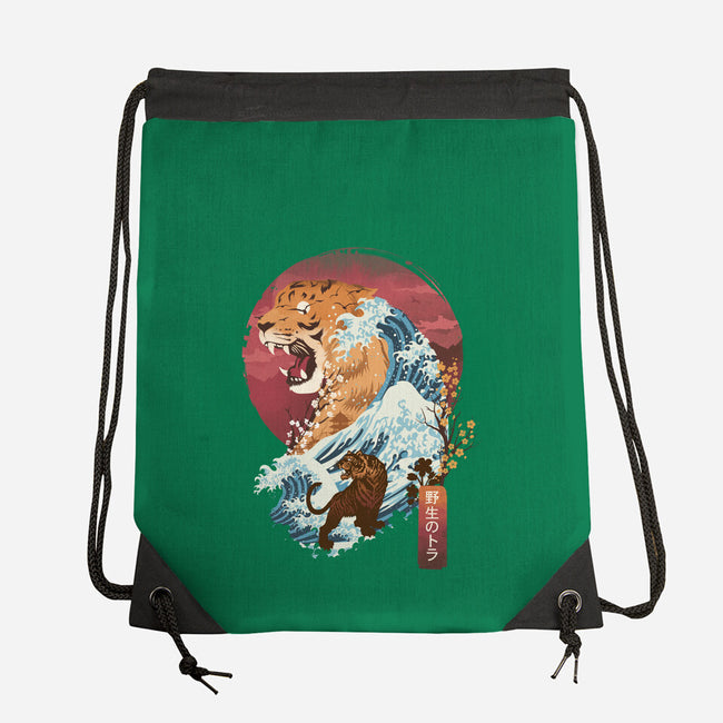 Traditional Landscape-none drawstring bag-dandingeroz