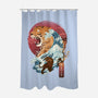 Traditional Landscape-none polyester shower curtain-dandingeroz