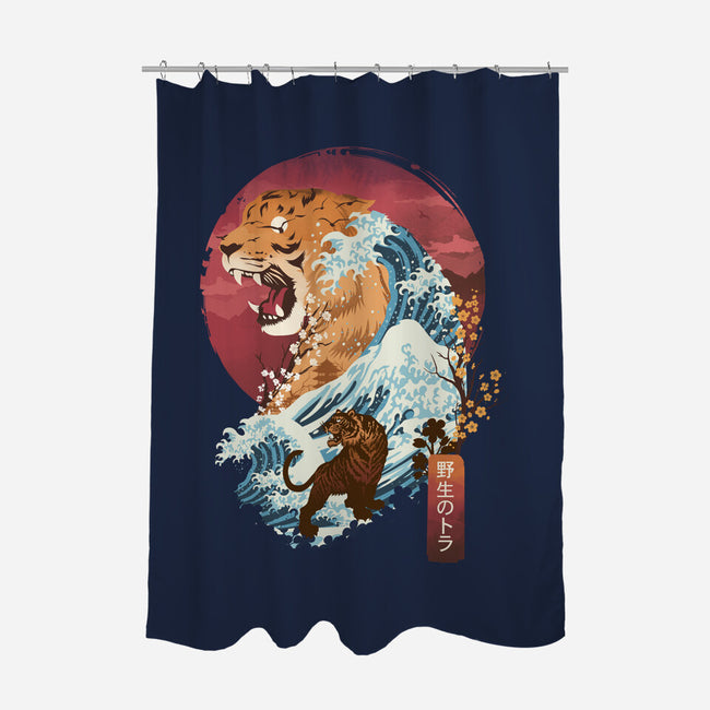 Traditional Landscape-none polyester shower curtain-dandingeroz