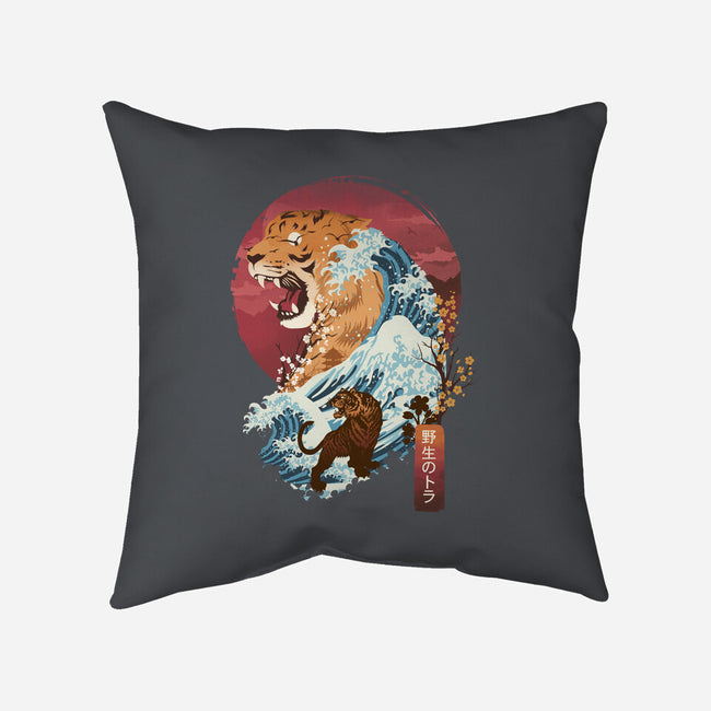 Traditional Landscape-none removable cover w insert throw pillow-dandingeroz