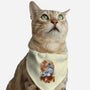 Kitsune Landscape-cat adjustable pet collar-dandingeroz
