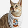 Kitsune Landscape-cat bandana pet collar-dandingeroz