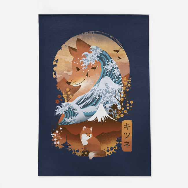 Kitsune Landscape-none outdoor rug-dandingeroz