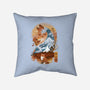 Kitsune Landscape-none removable cover w insert throw pillow-dandingeroz
