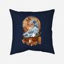 Kitsune Landscape-none removable cover w insert throw pillow-dandingeroz