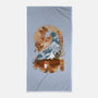 Kitsune Landscape-none beach towel-dandingeroz