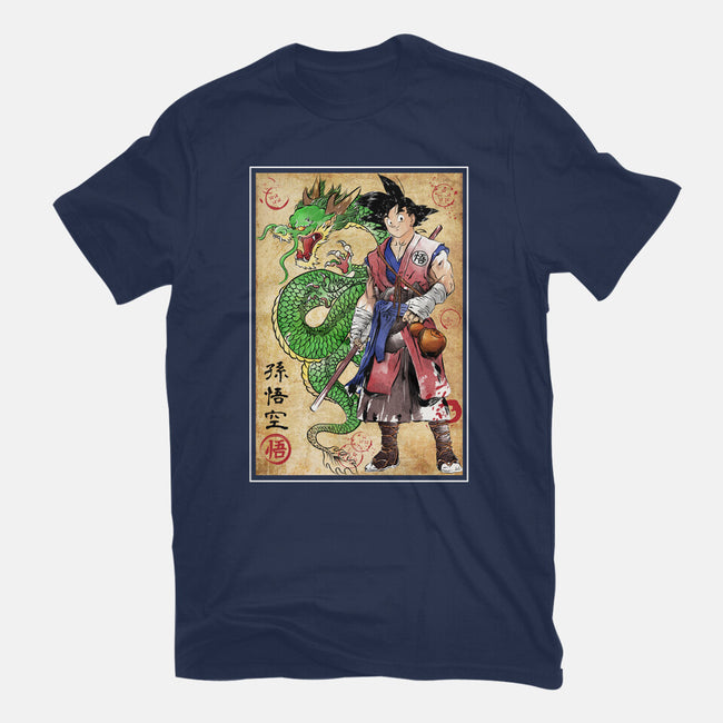 Ronin Saiyan-womens basic tee-DrMonekers